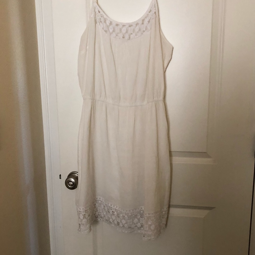 Summer dress white size XL